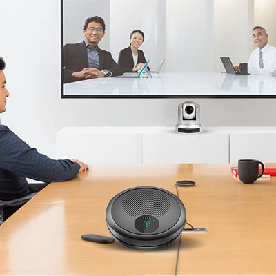 SQ-M4 Video Conferenza Conferenza Microfono Omnidirezionale Manos liberi 360°