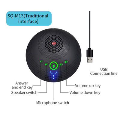 Microfono di conferenza SQ-M13 2.4G Microfono di conferenza omnidirezionale wireless
